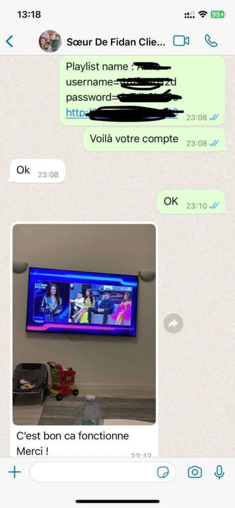 XCodesIPTV WhatsApp User Rating Screenshot 6